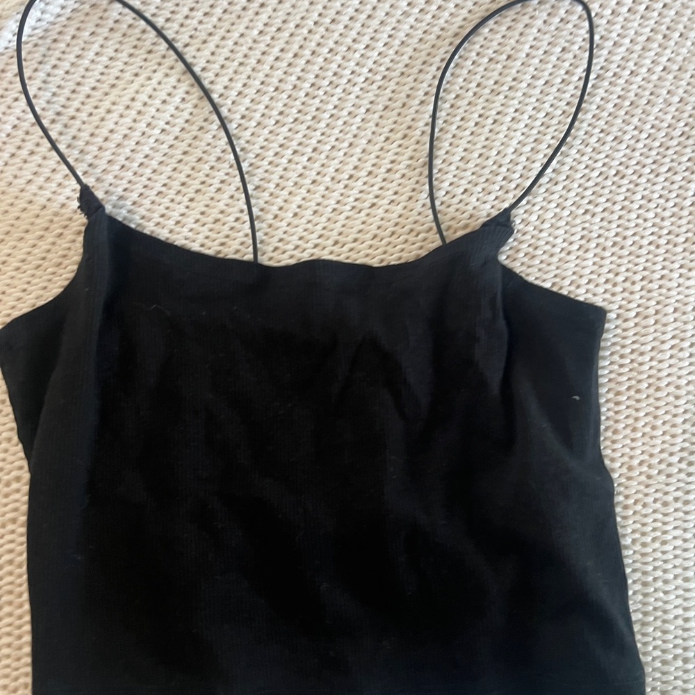 Black Spaghetti Strap Top